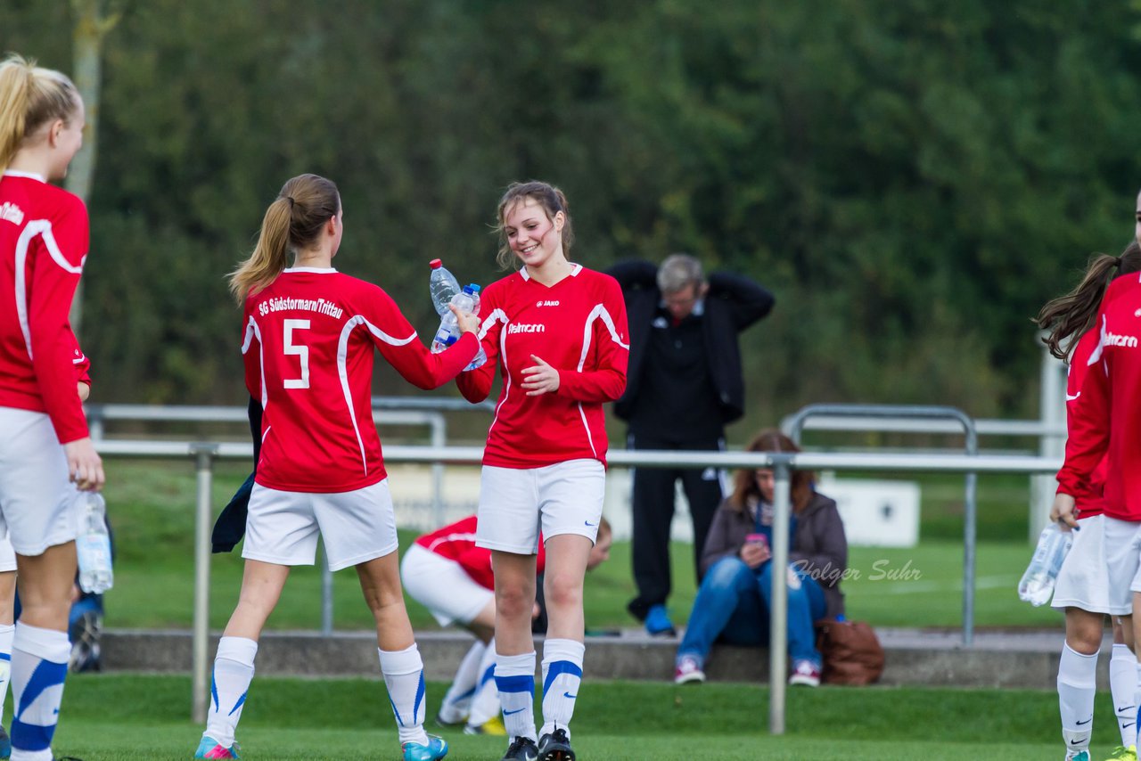 Bild 303 - B-Juniorinnen MSG Eiderkanal - SG Trittau/Sdstormarn : Ergebnis: 2:1